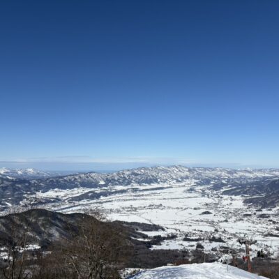 山頂からの景色
